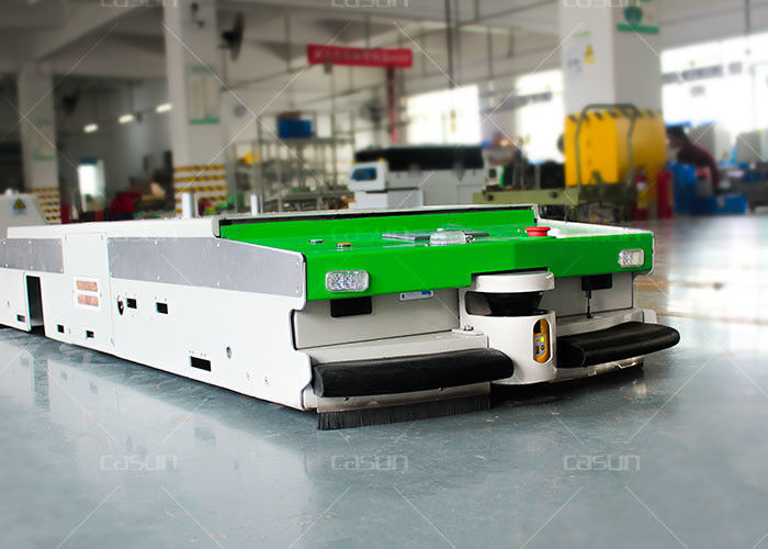 Mobile Automated Guided Vehicles , AGV Auto Guided Vehicle 360 Turnable Rail Guidance